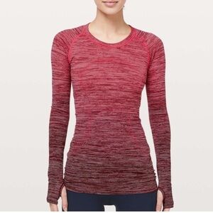 Lululemon Swiftly Tech Ombre Red